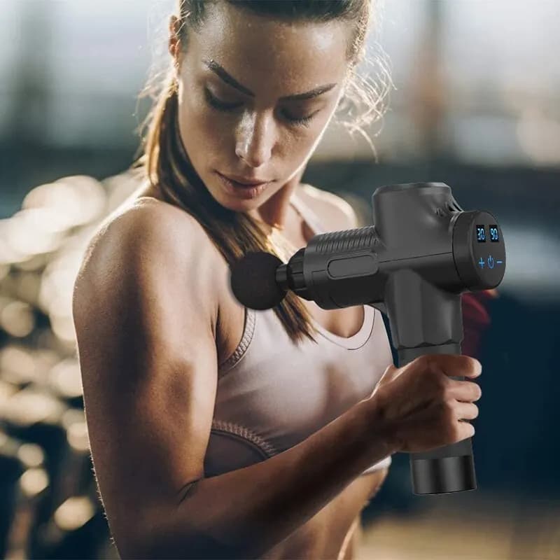 Masseur électrique pistolet percutant pour le corps