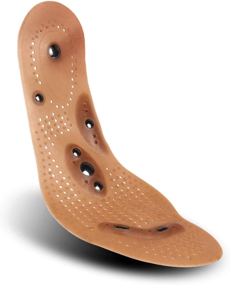 Semelles de thérapie magnétique pour massage d’acupression