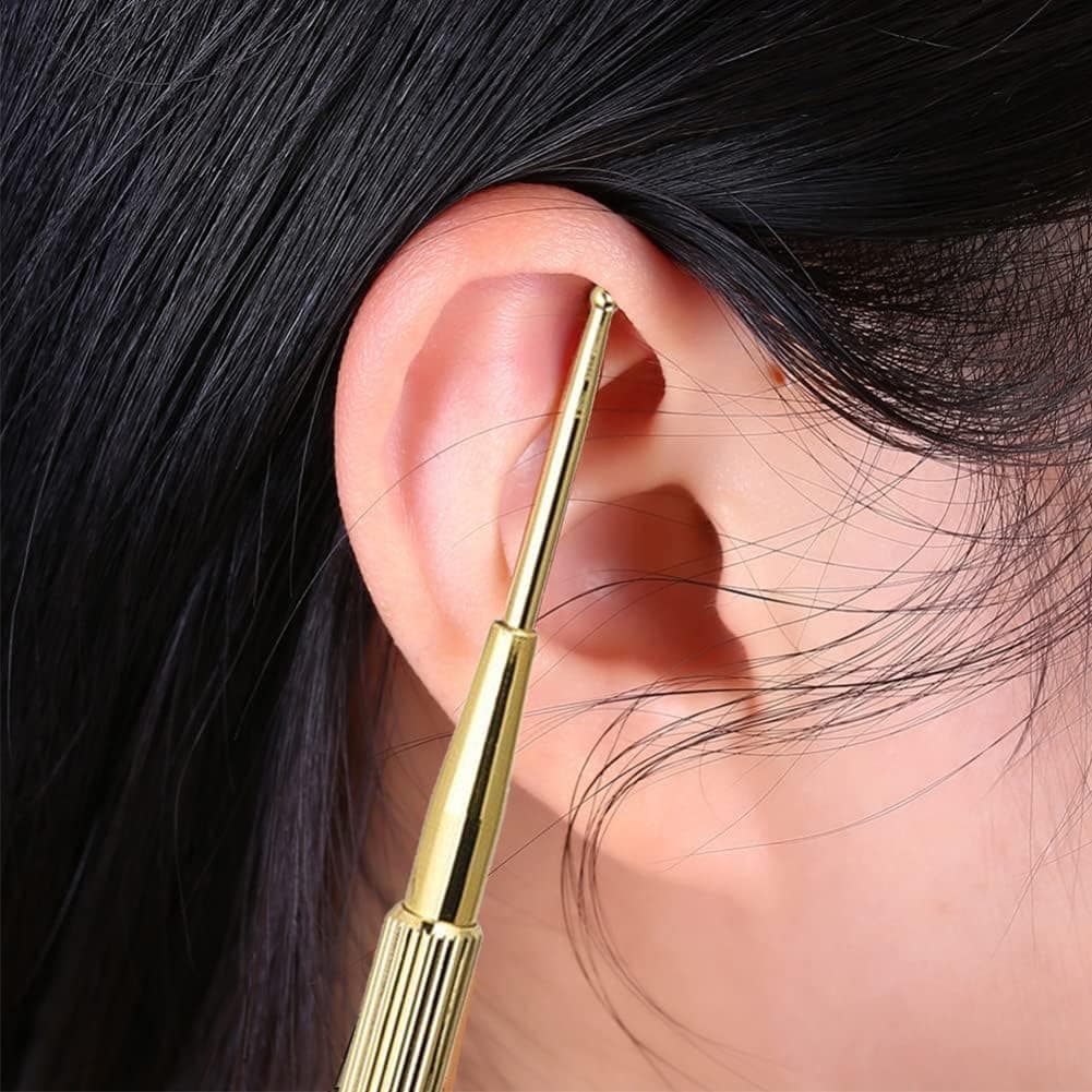 Stylo d’acupuncture en cuivre – massage points d’énergie