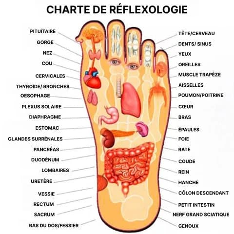 Pantoufle avec semelle d’acupression massante