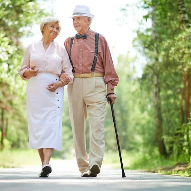 Canne pliante pour Senior