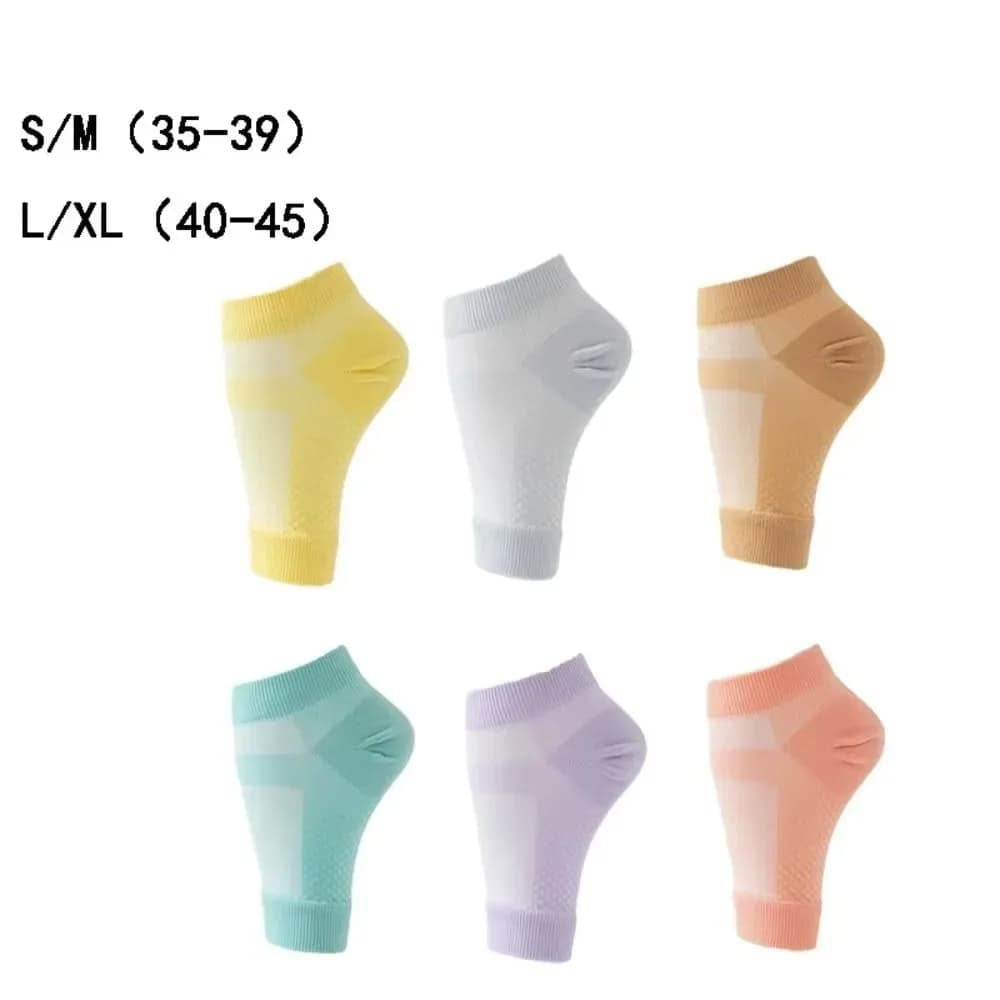 Chaussettes de compression anti-fatigue yoga femme