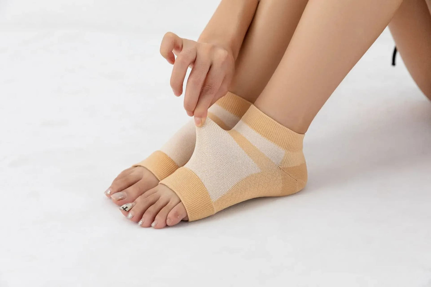 Chaussettes de compression anti-fatigue yoga femme