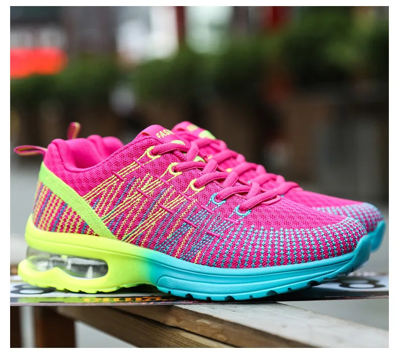 Baskets orthopédiques femme confortables pour le running