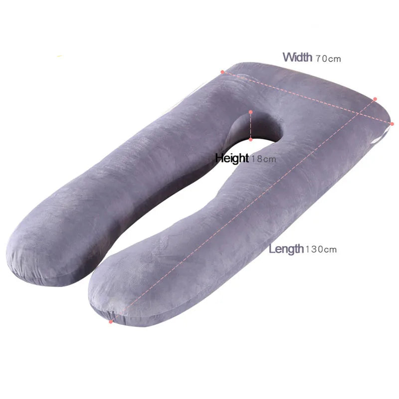 Coussin d’allaitement polaire doux