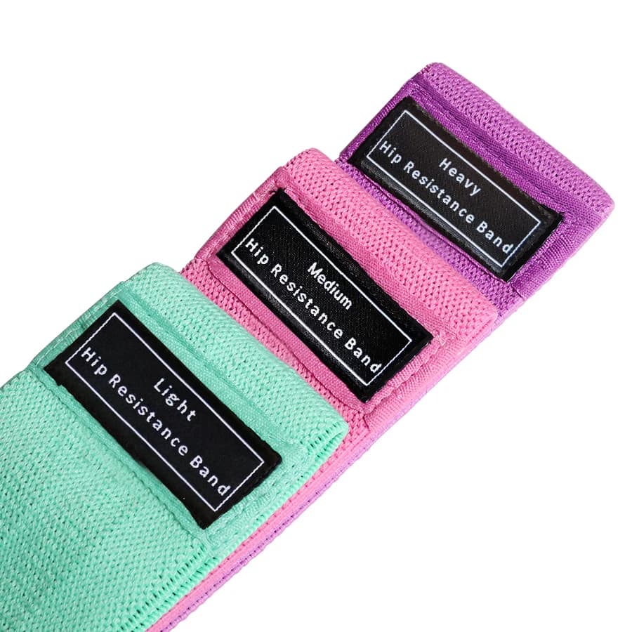 Lot de 3 bandes de résistance pour fessier et cuisses