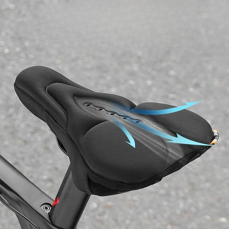 Housse de selle vélo anti-douleur – coussins silicone ergonomiques