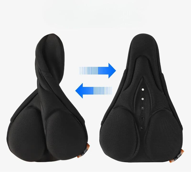Housse de selle vélo anti-douleur – coussins silicone ergonomiques