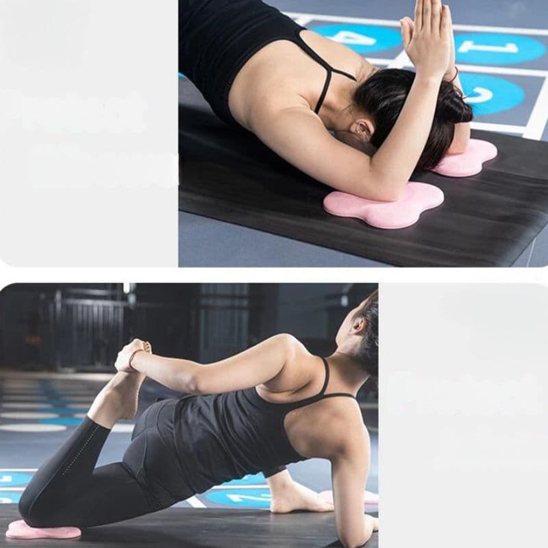 Lot de 2 genouillères de yoga