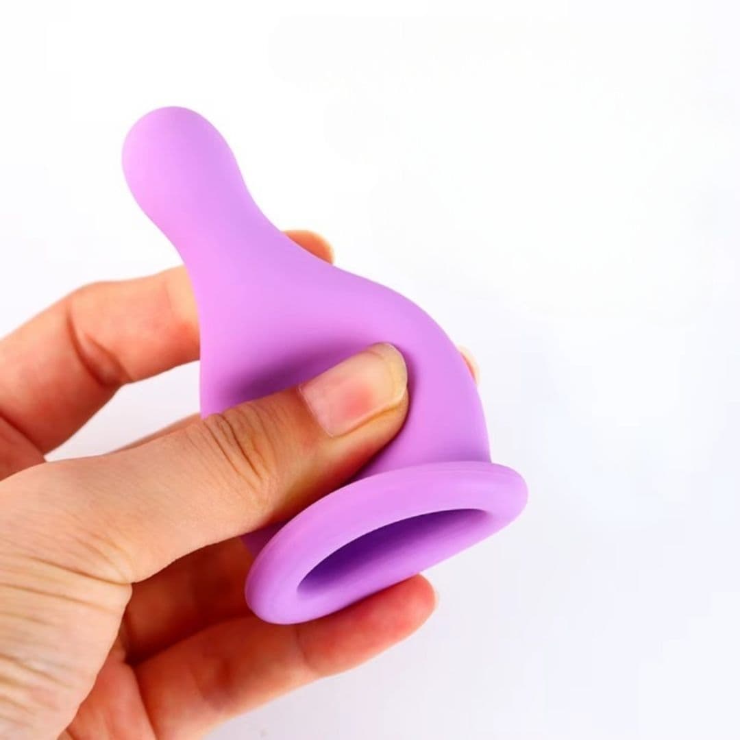 Ventouse anticellulite violette et souple