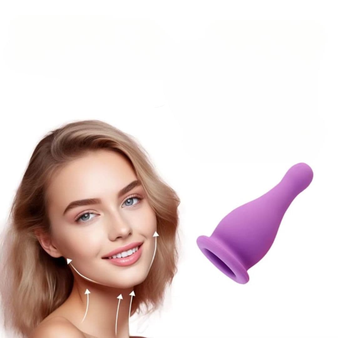 Ventouse anticellulite violette et souple