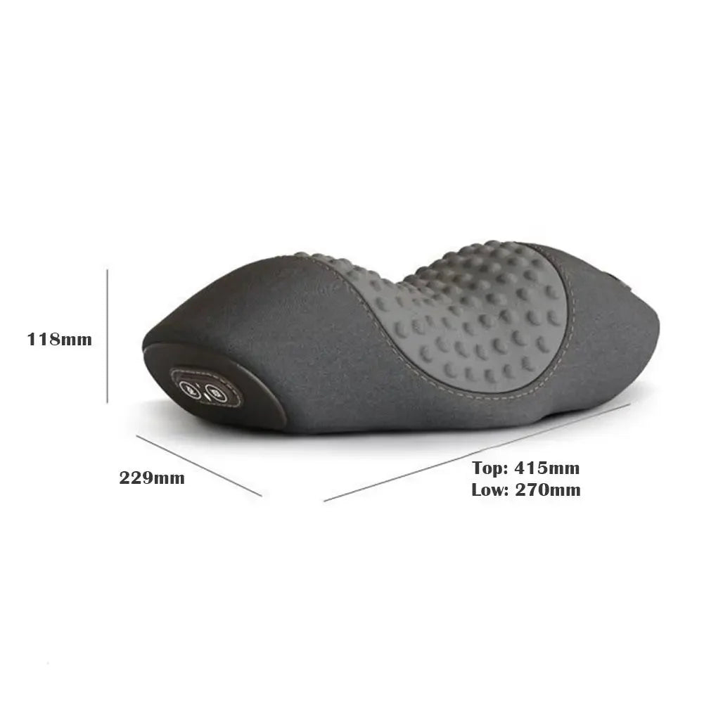 Appareil massage pour cervicales avec chauffage et vibrations