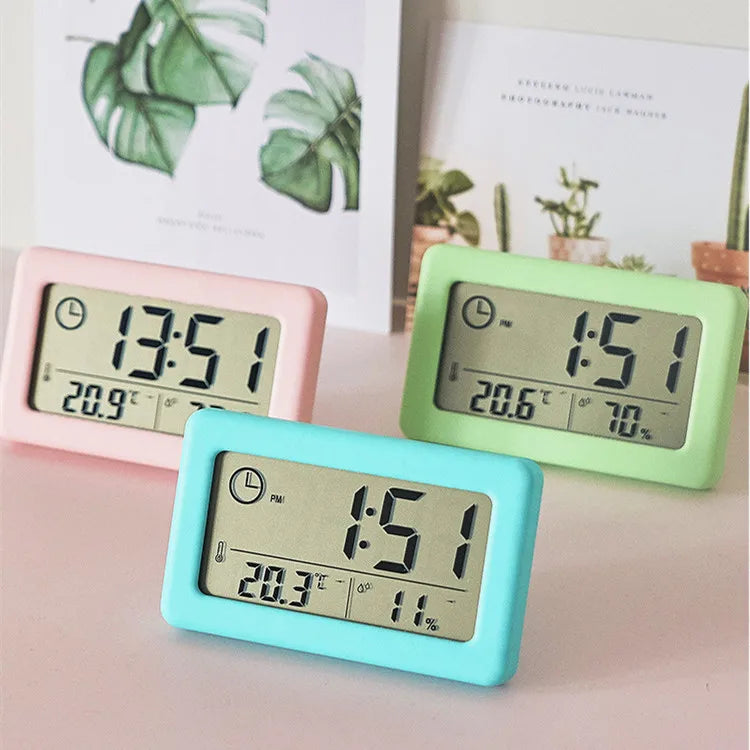 Thermomètre horloge hygromètre numérique pour chambre bébé