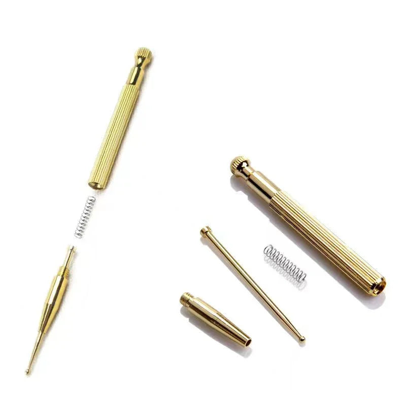 Stylo d’acupuncture en cuivre – massage points d’énergie