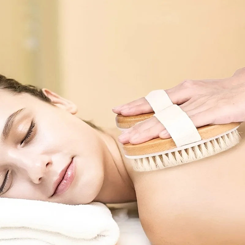 Brosse massage lymphatique – Active la circulation, dégonfle les jambes et affine la silhouette naturellement