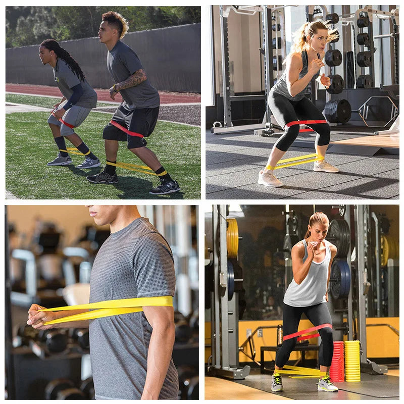 Set de 5 Bandes de Résistance – Renforcement Musculaire et Flexibilité