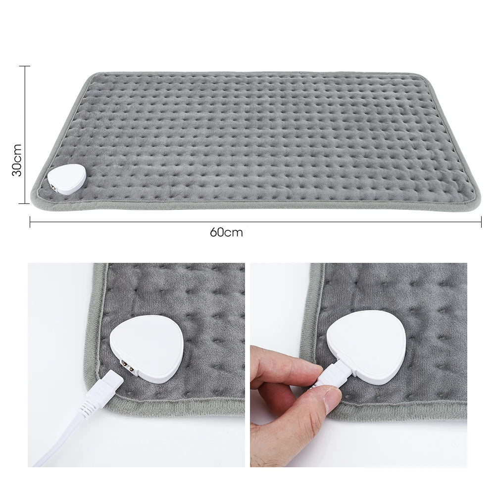 Coussin chauffant électrique anti-douleur pratique et efficace