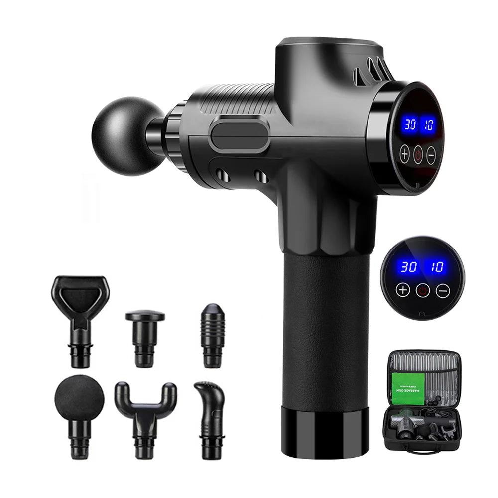 Masseur électrique pistolet percutant pour le corps