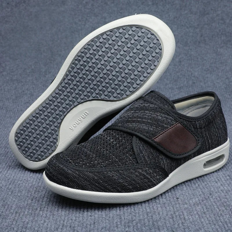Chaussures orthopédiques à enfiler pour homme