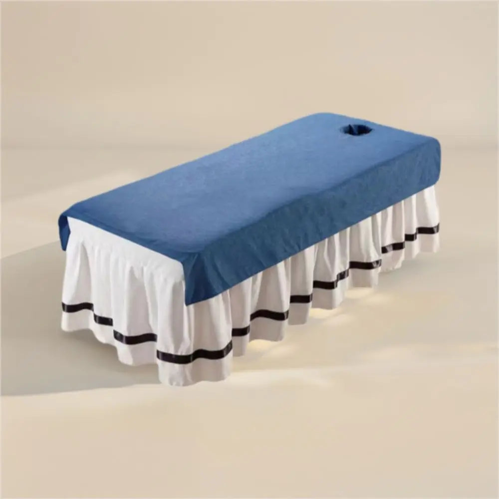 Drap lavable en machine pour table de massage