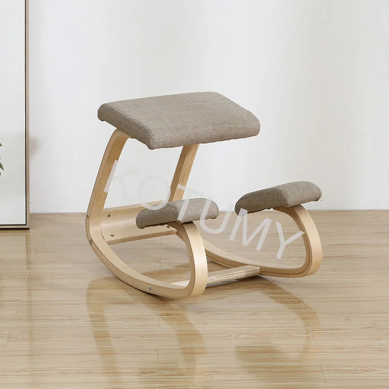 Tabouret ergonomique bureau bois – assise correcte et confort prolongé