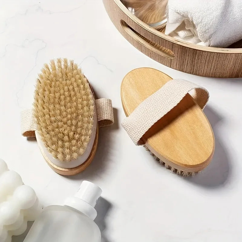 Brosse massage lymphatique – Active la circulation, dégonfle les jambes et affine la silhouette naturellement