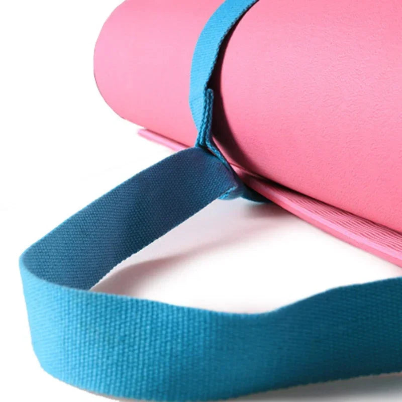 Sangle colorée de transport pour tapis de sport