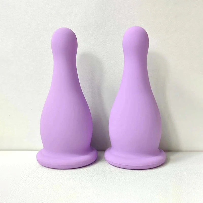 Ventouse anticellulite violette et souple