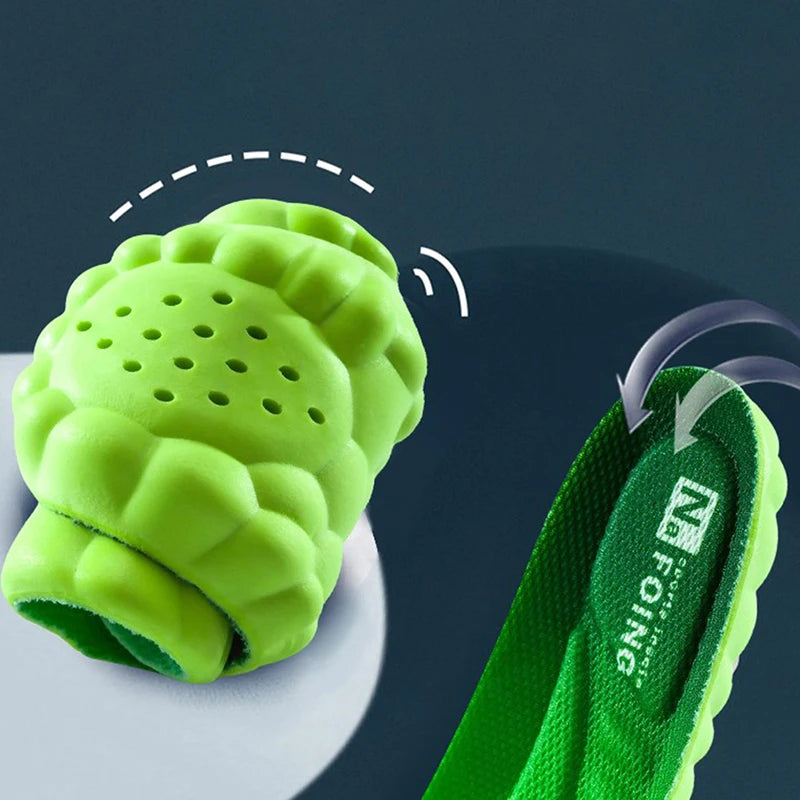 Semelles anti-douleur mémoire de forme respirantes – confort de marche