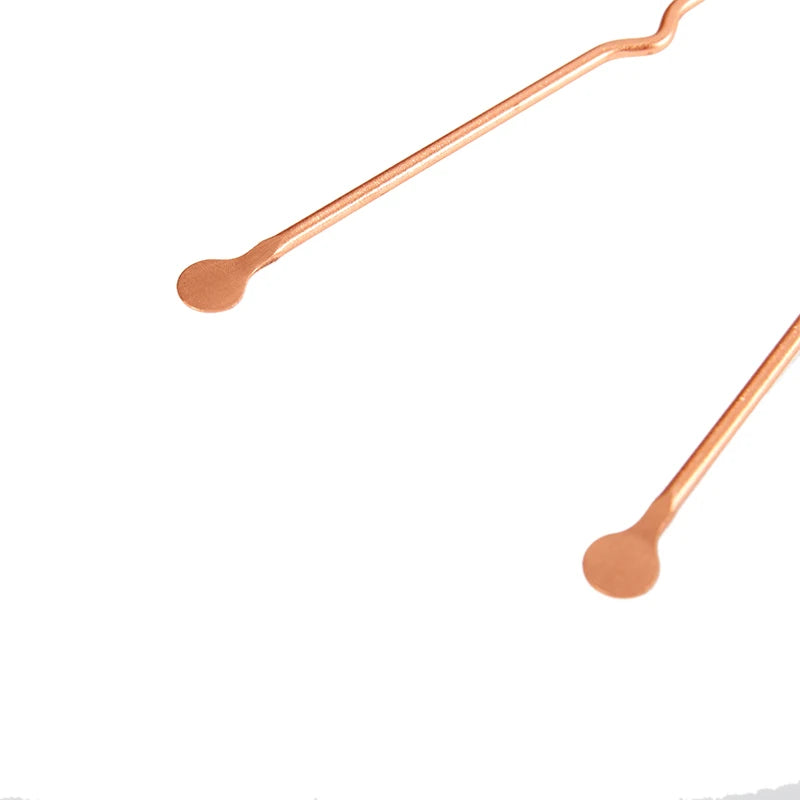 Nettoyeur de bouche pour langue rose en cuivre