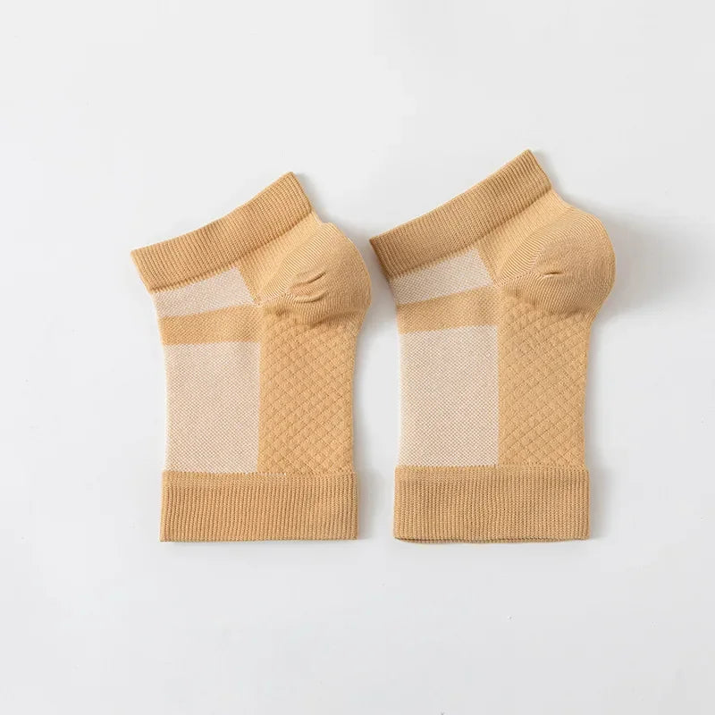 Chaussettes de compression anti-fatigue yoga femme