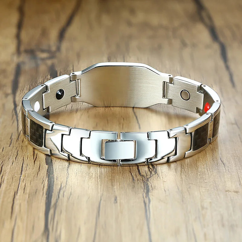 Bracelet anti douleur design pour homme