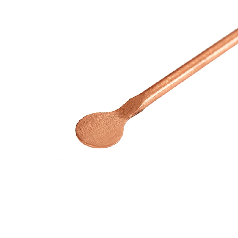 Nettoyeur de bouche pour langue rose en cuivre