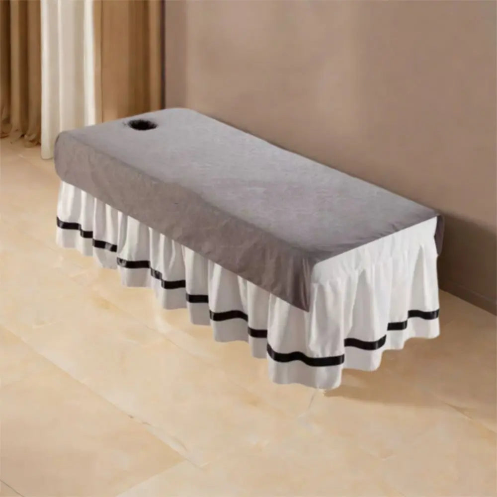 Drap lavable en machine pour table de massage
