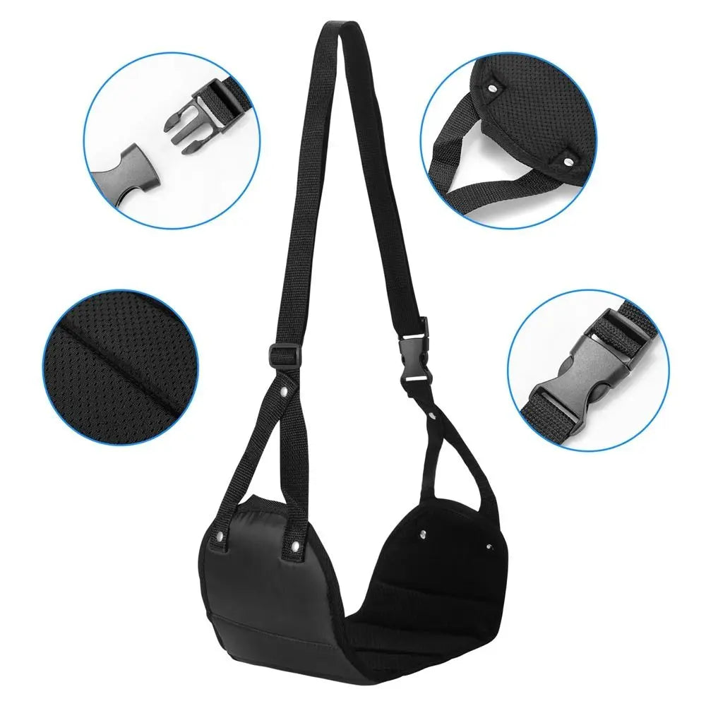 Repose pieds en forme de hamac pour chaise ergonomique
