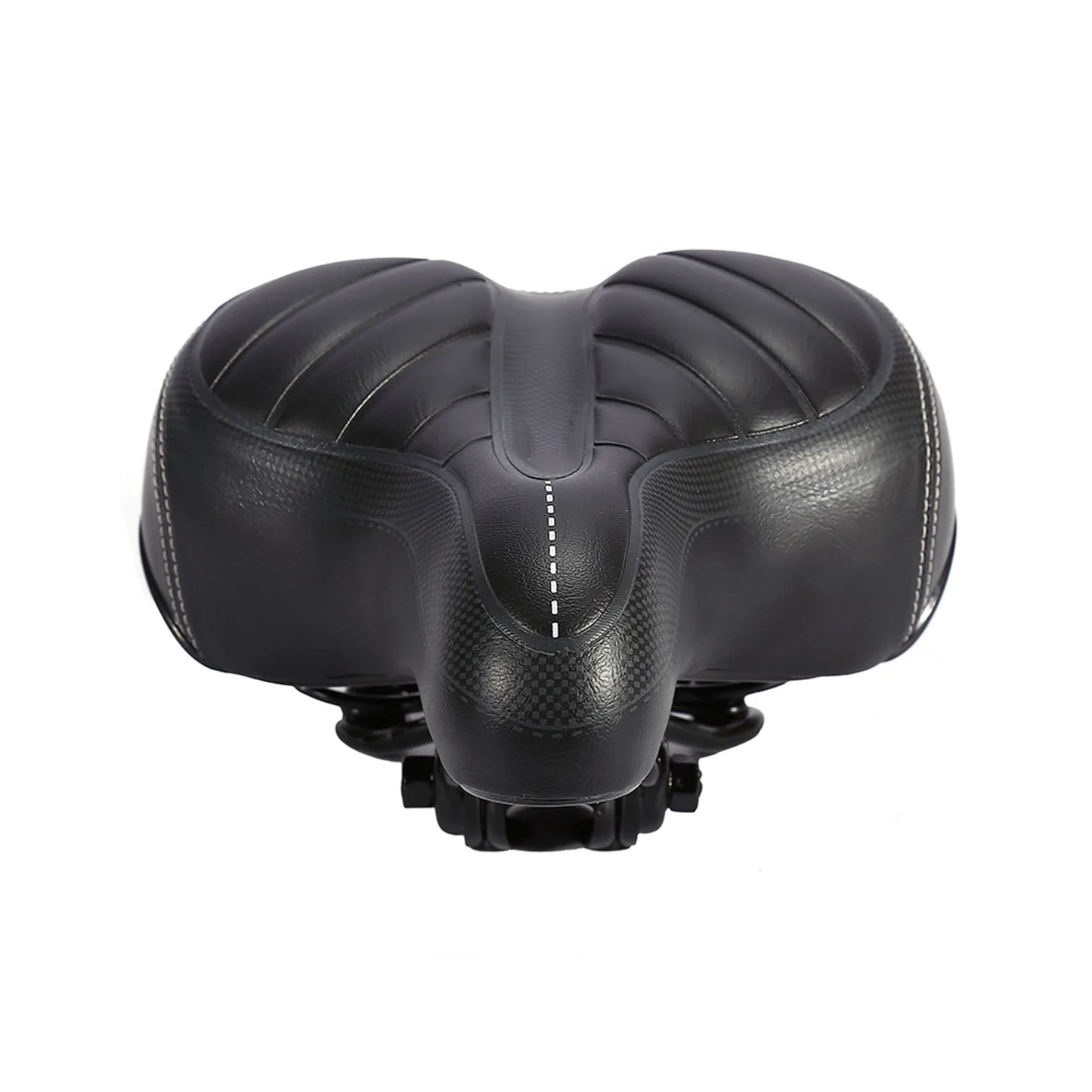 Selle de vélo anti douleur en cuir artificiel