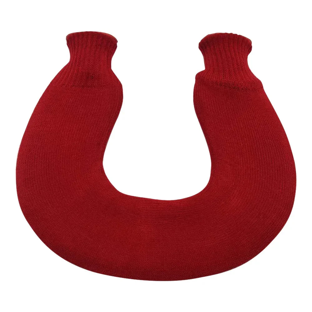 Bouillotte douce en forme de U