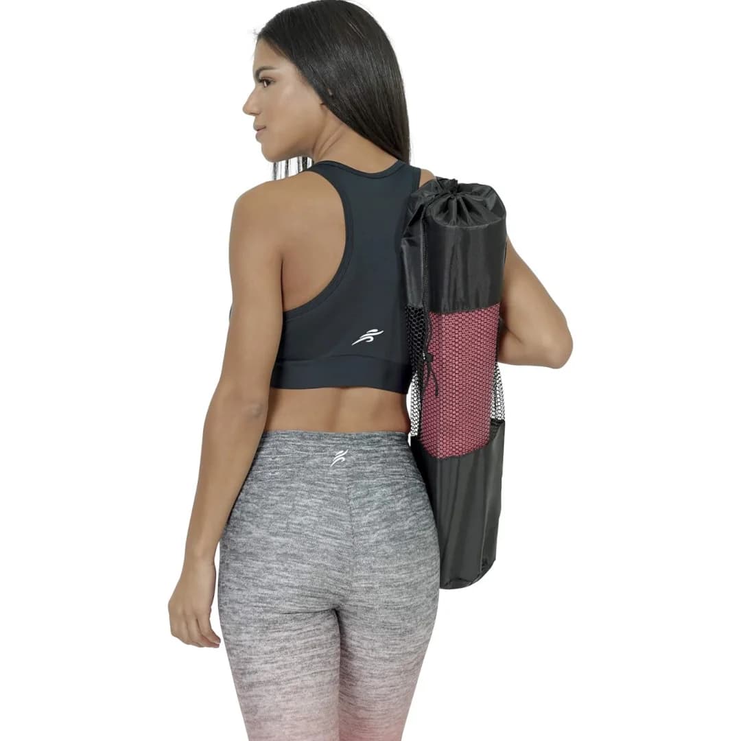 Sac respirant pour tapis de sport avec sangle réglable