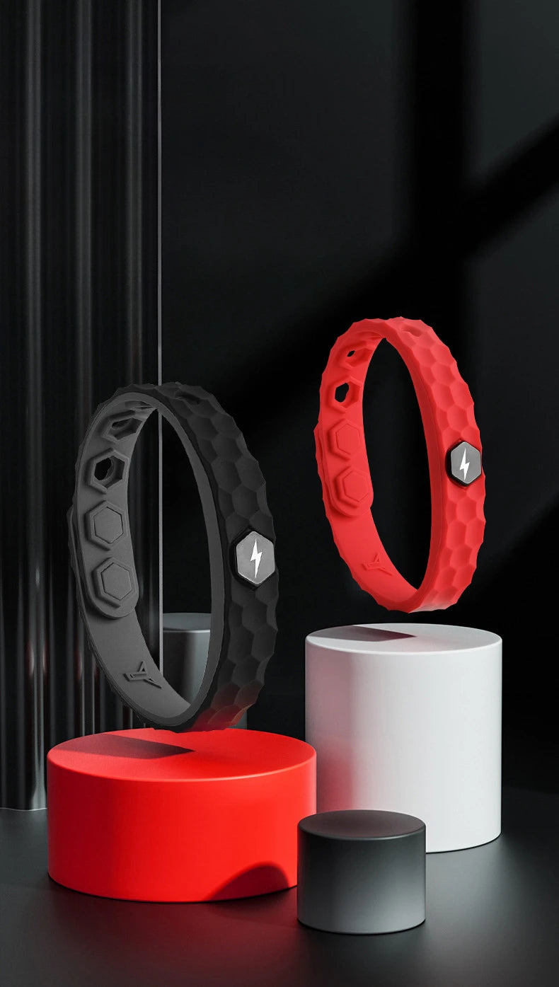 Bracelet anti douleur souple style décontracté