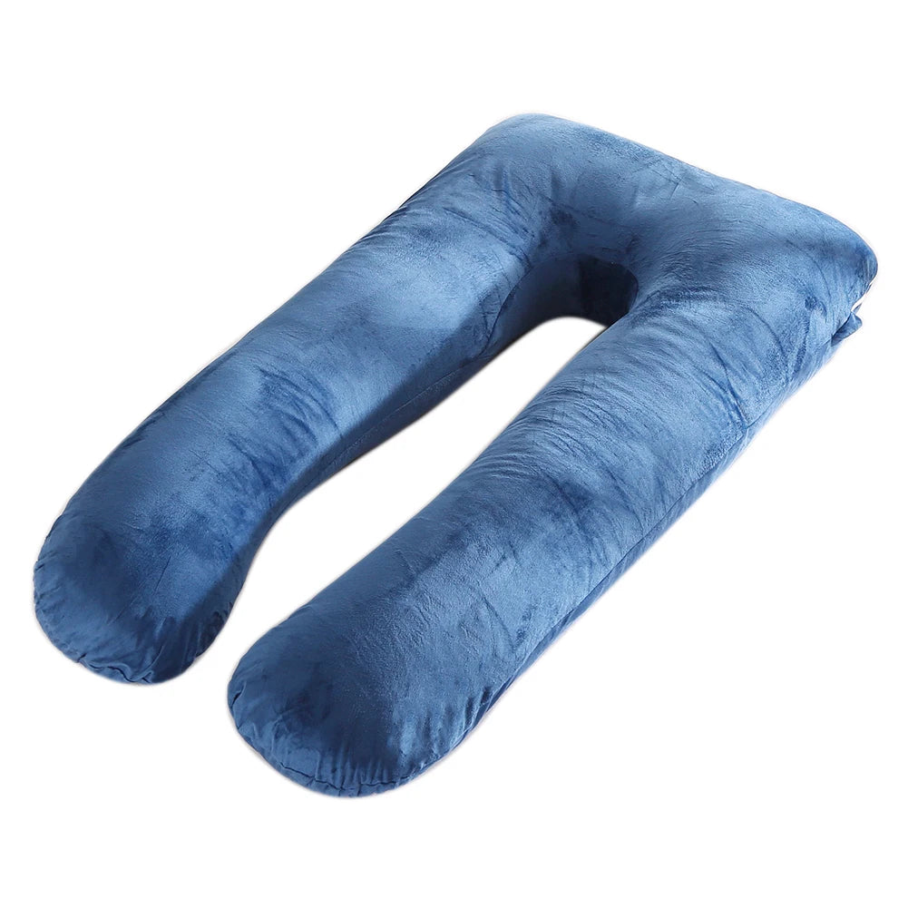 Oreiller de grossesse en U lavable – ergonomique et multifonctionnel