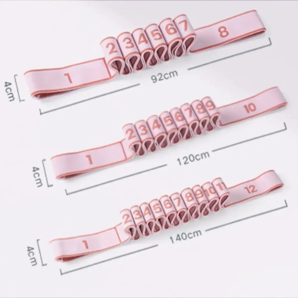 Sangle élastique de résistance pour fitness et yoga