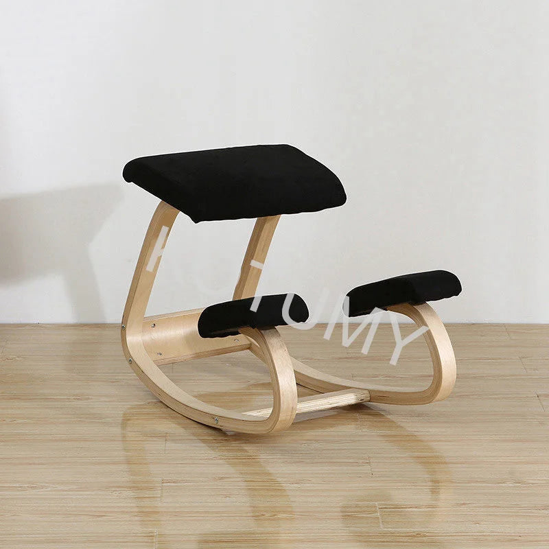 Tabouret ergonomique bureau bois – assise correcte et confort prolongé