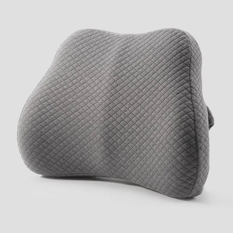 Oreiller ergonomique pour lombaires en mousse à mémoire de forme