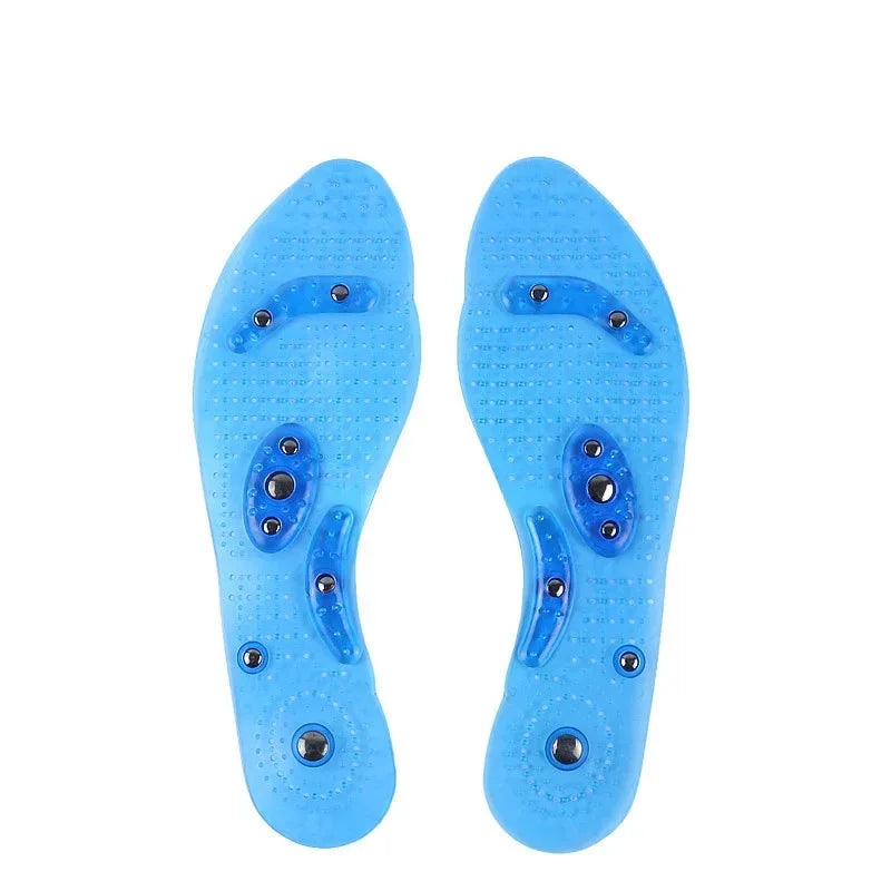 Semelles de thérapie magnétique pour massage d’acupression