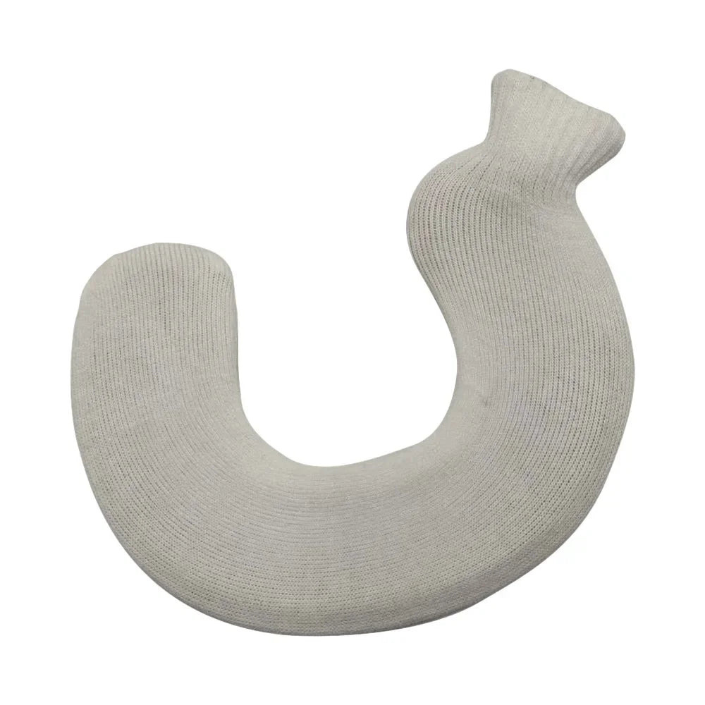 Bouillotte douce en forme de U