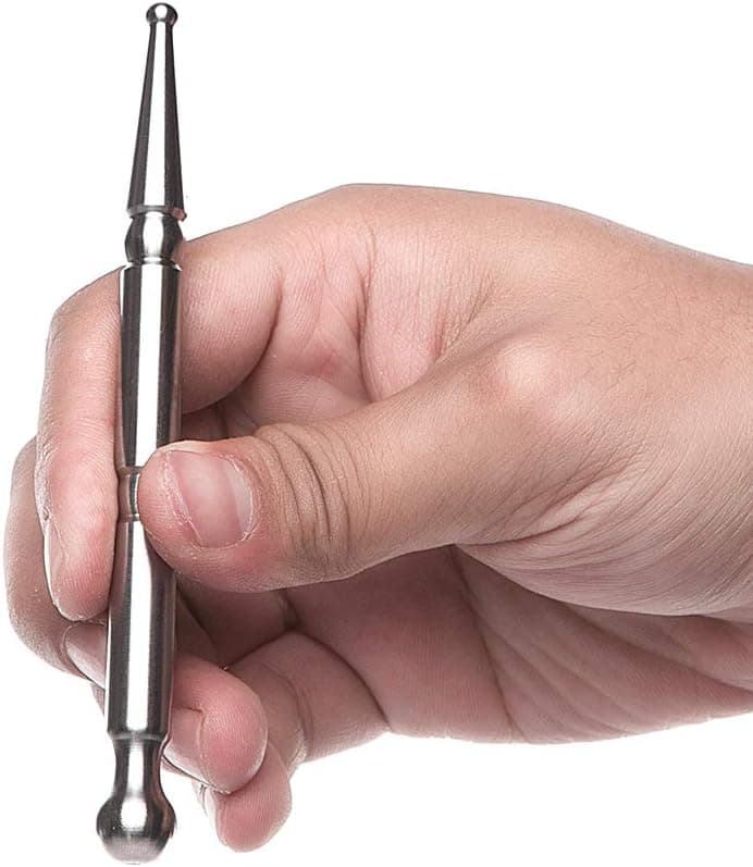 Stylo d’acupuncture manuel en acier inoxydable