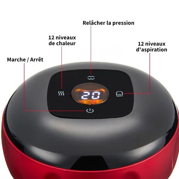 Appareil de massage anti-cellulite moderne à ventouse