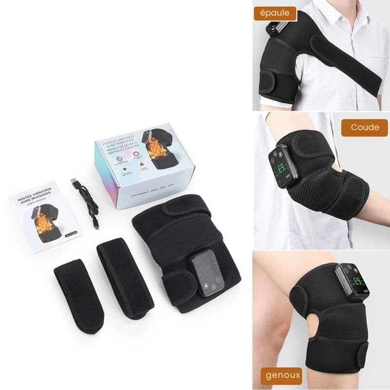 Appareil anti-douleur arthrose chaleur et vibration