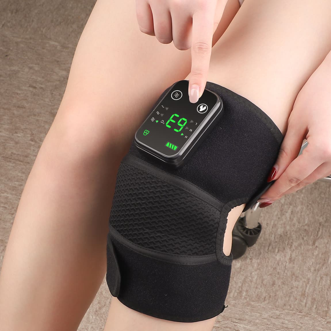 Appareil anti-douleur arthrose chaleur et vibration