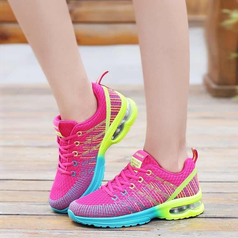 Baskets orthopédiques femme confortables pour le running